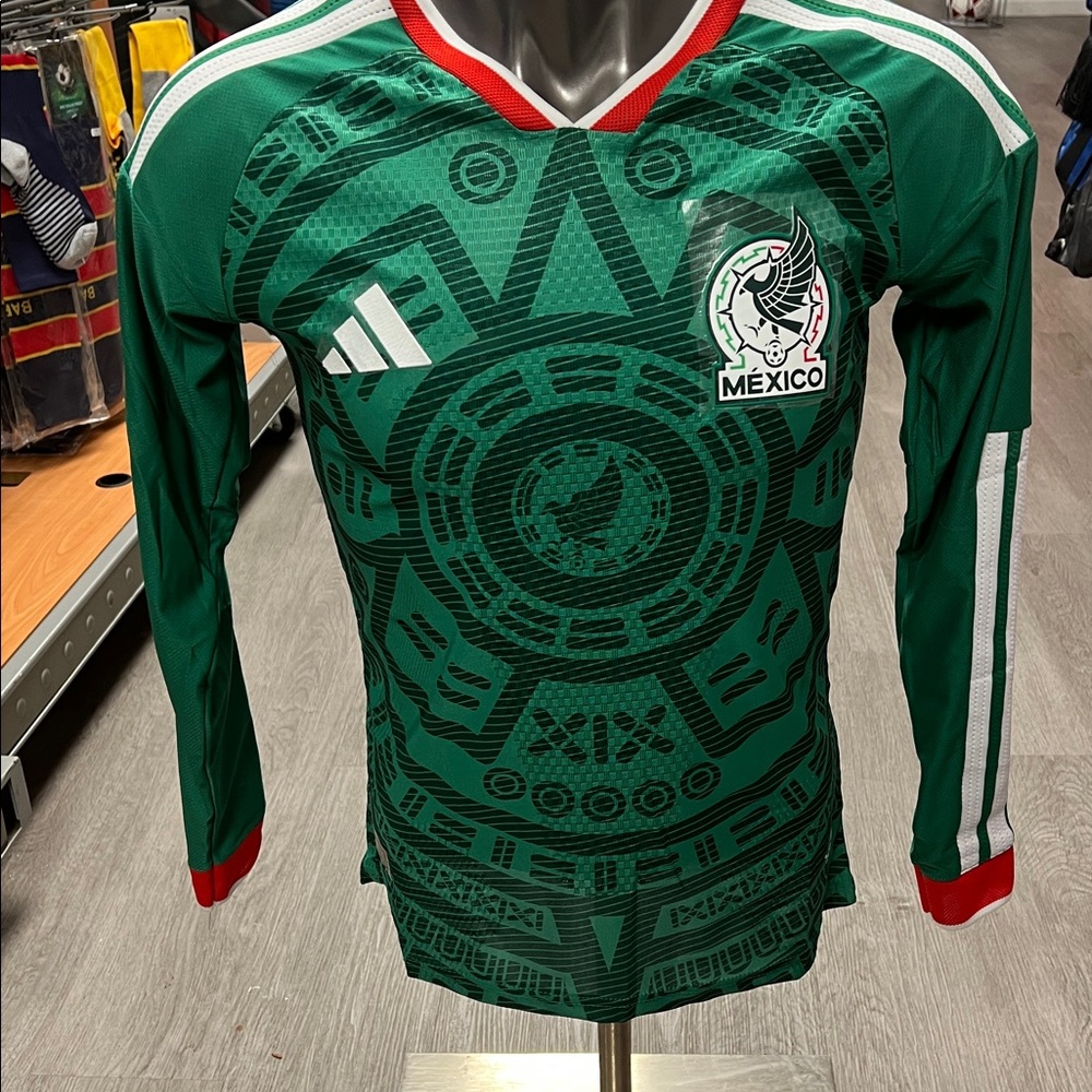 adidas Green and Red Men's Jersey